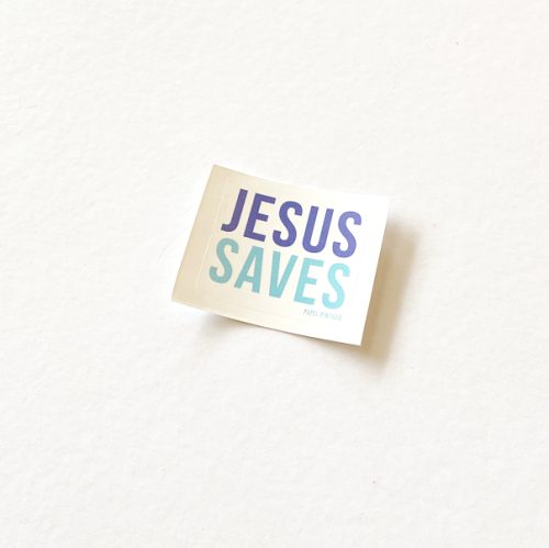 Sticker Jesus Saves