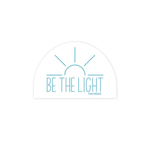 Sticker Be light