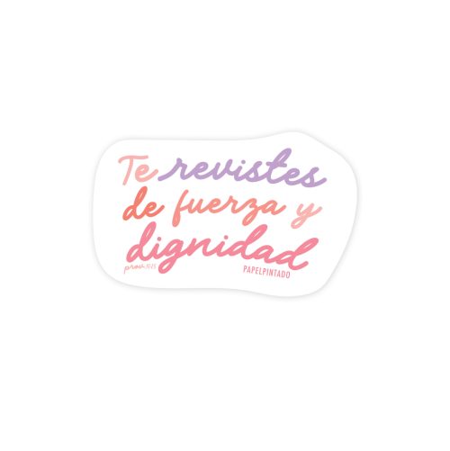 Sticker Te revistes