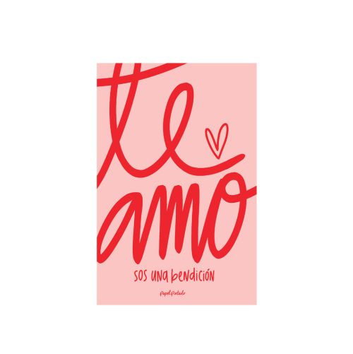 Tarjeta Te amo