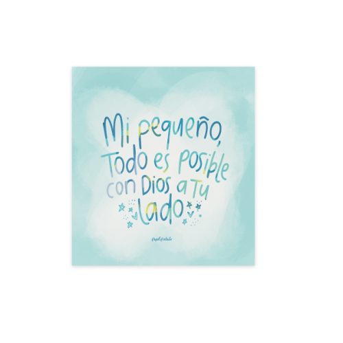 Cuadro Mi pequeño