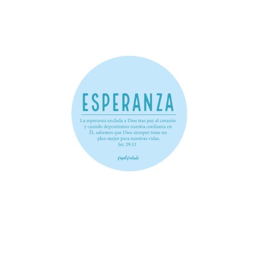 Sticker Esperanza