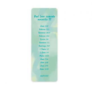 Separador Qué leer cuando necesito Fe