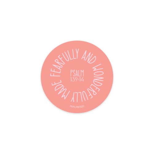 Sticker Fearfully & wonderfully made