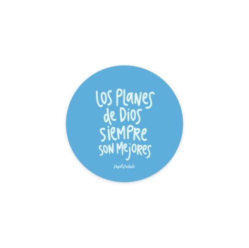 Sticker Los planes de Dios
