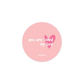 Sticker You are loved by God