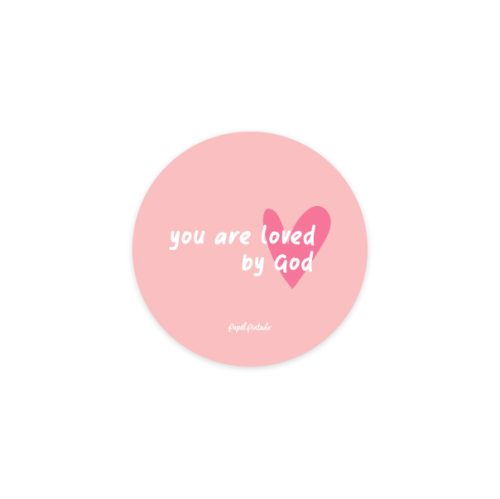 Sticker You are loved by God