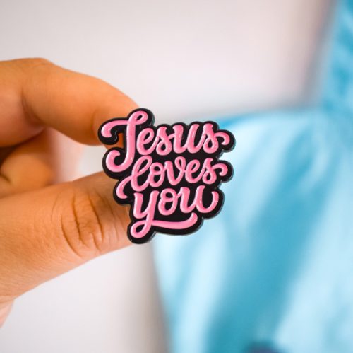 Pin Jesus loves you