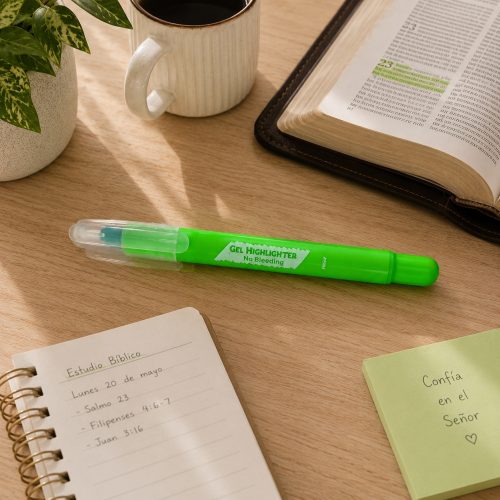 Marcador para biblia, verde
