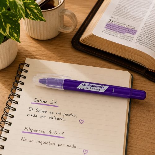 Marcador para Biblia, morado