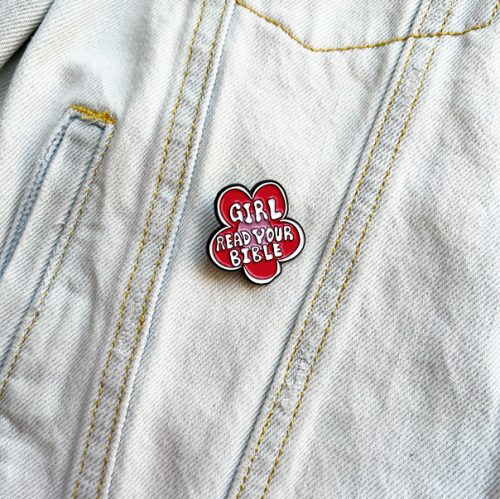 Pin Girl read your bible