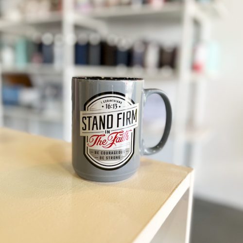Taza Stand Firm