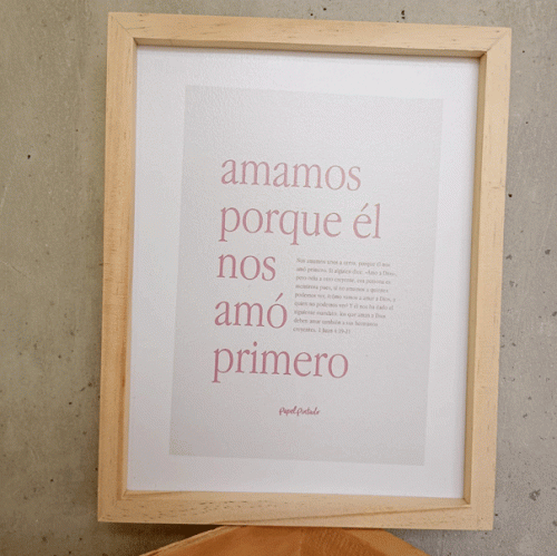 Cuadro Amamos