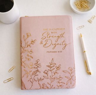 Journal con cierre zíper Strength