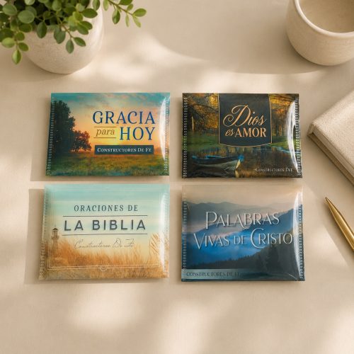 Tarjetas con versículos en sobre