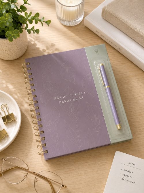 Set libreta con lapicero Más de ti