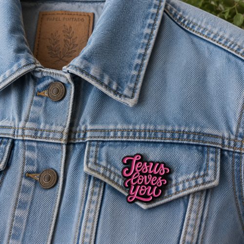 Pin Jesus loves you