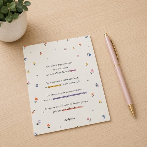 Tarjeta, Para mamá