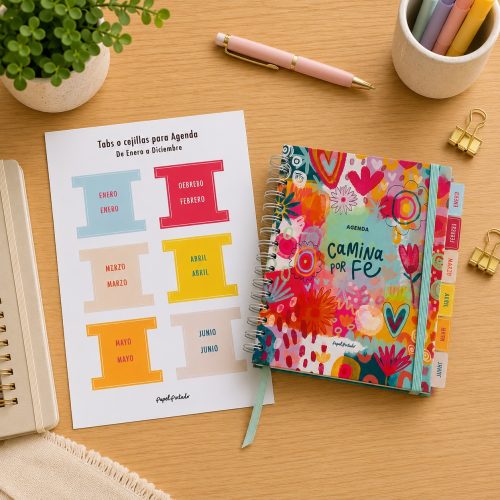 Separadores adhesivos para agenda