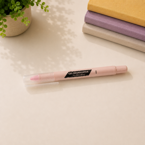 Marcador rosado pastel