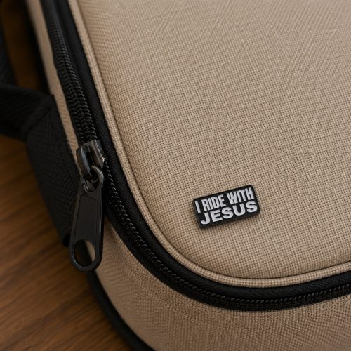 Pin I ride with Jesus