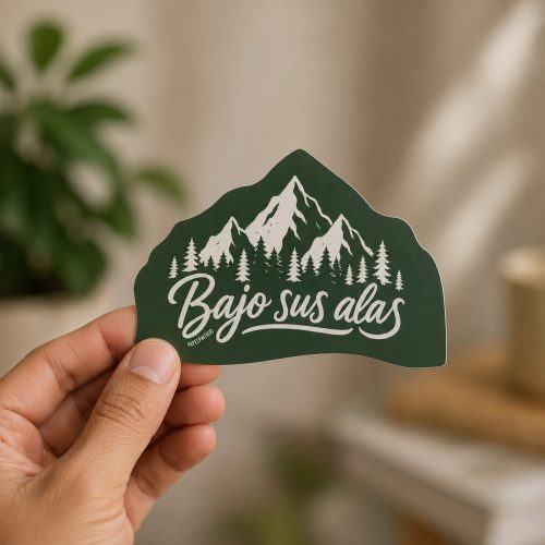Sticker, “Bajo sus alas”