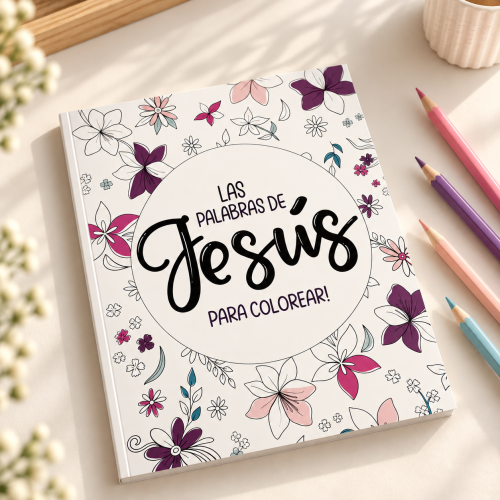 Colorea las palabras de Jesus